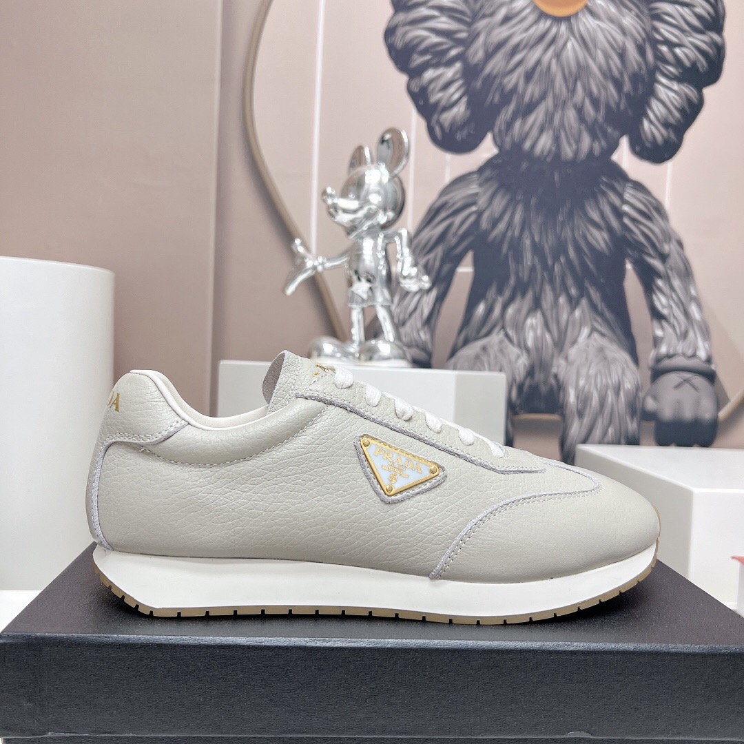 Prada Rank Leather Sports Shoes Size 39-45