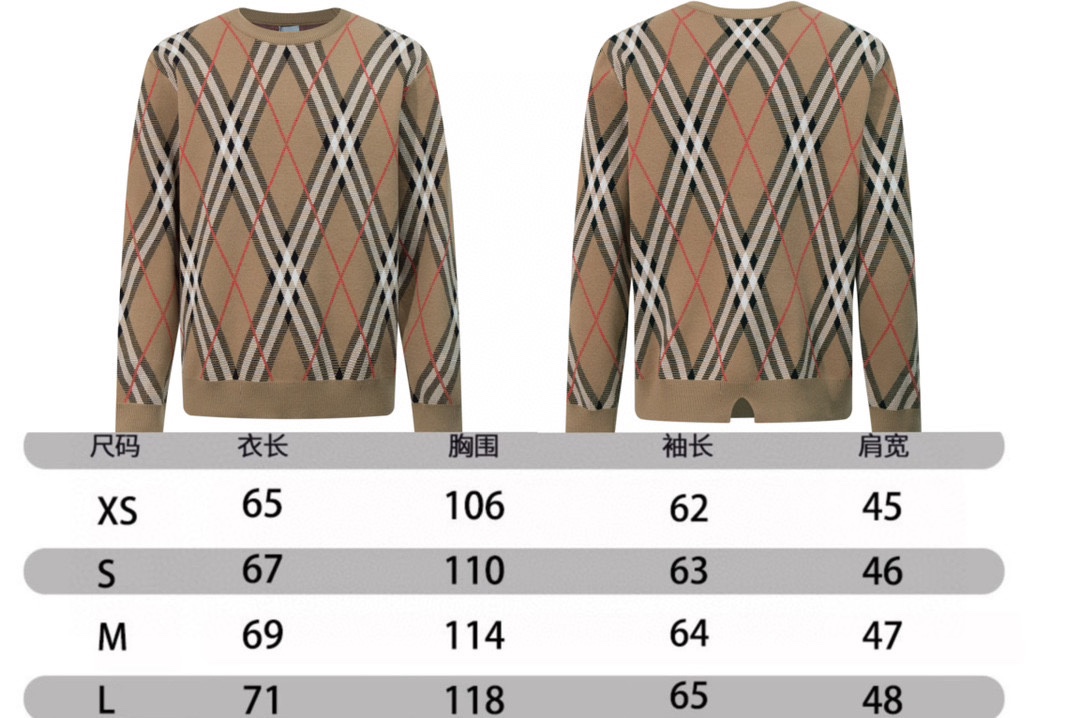 Burberry Unisex Sweatshirt Size S-XL