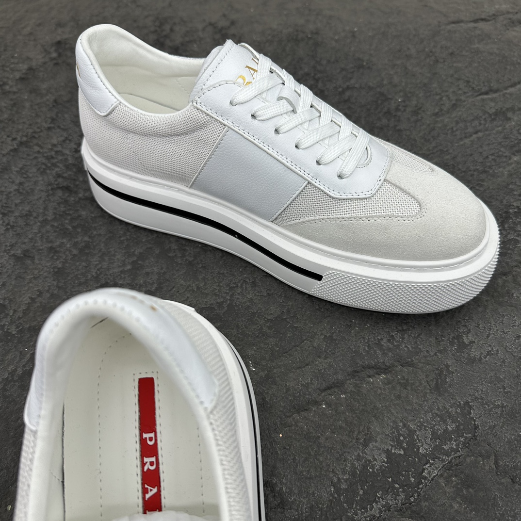 Prada Macro Re-Nylon Men Sneaker Size 39-45