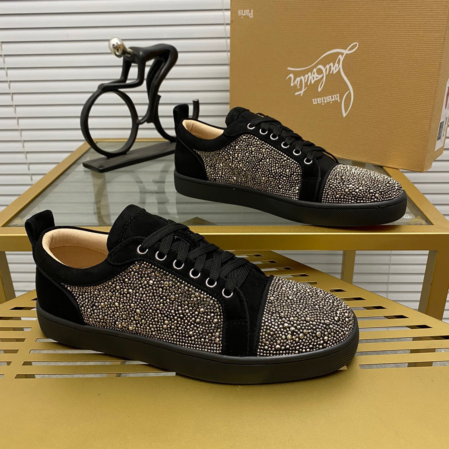 Christian Louboutin Louis Junior Sneaker Size 36-46  9-Color