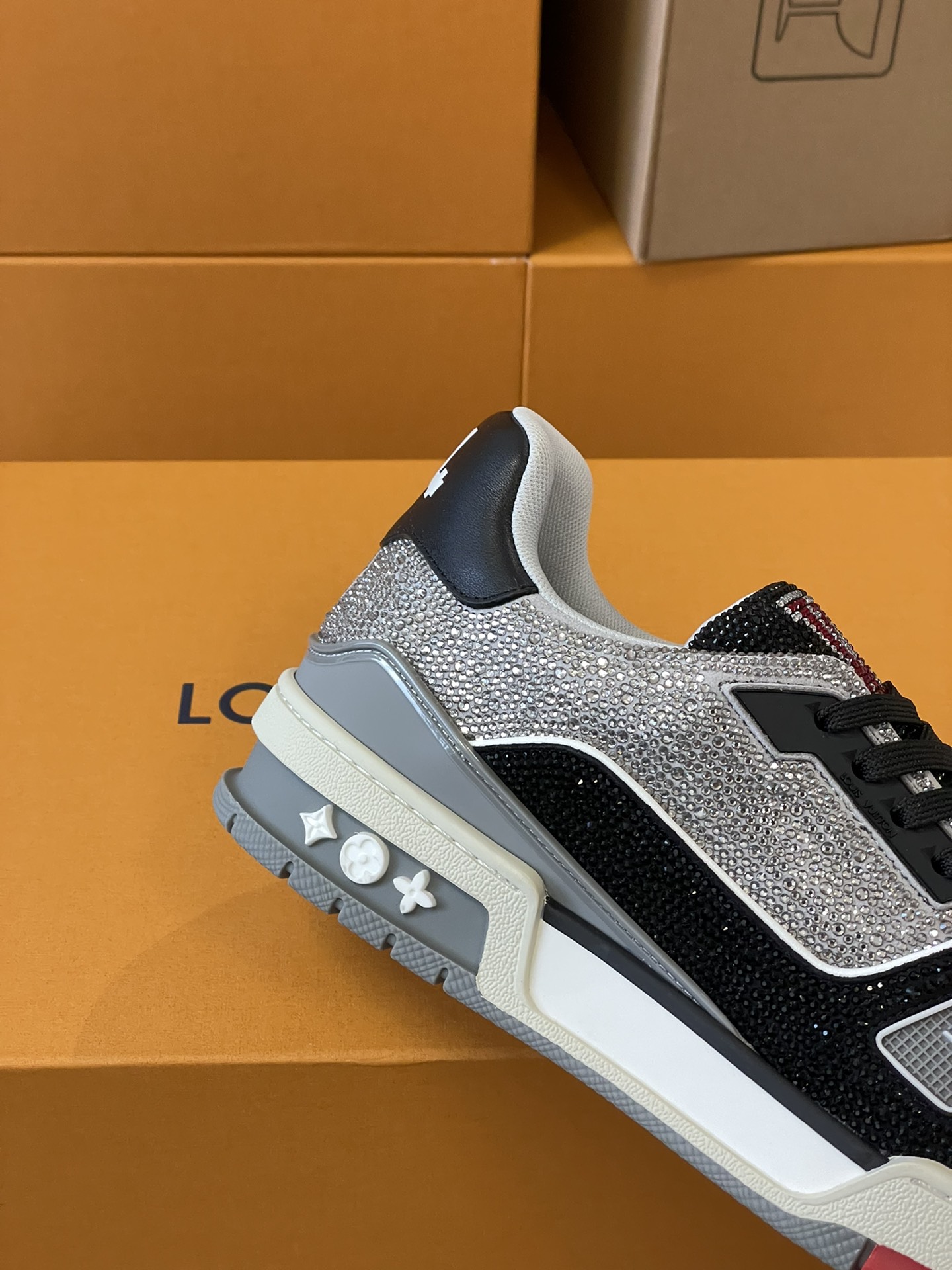 Louis Vuitton LV Trainer Diamond Sneaker Size 36-46