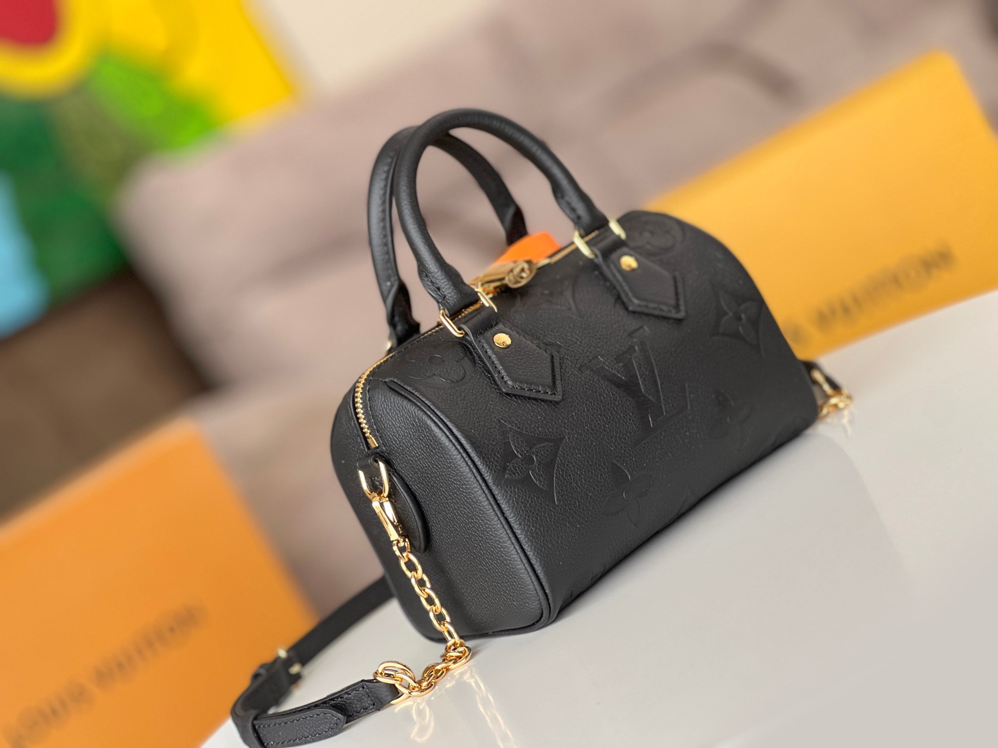 Louis Vuitton M58953 Speedy Women Bags Size 20.5*13.5*12cm