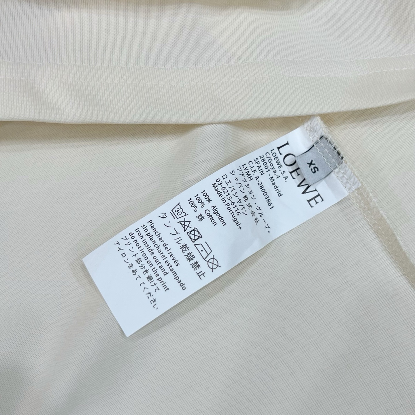 Loewe T Shirt  Embroider Logo Size XS-L