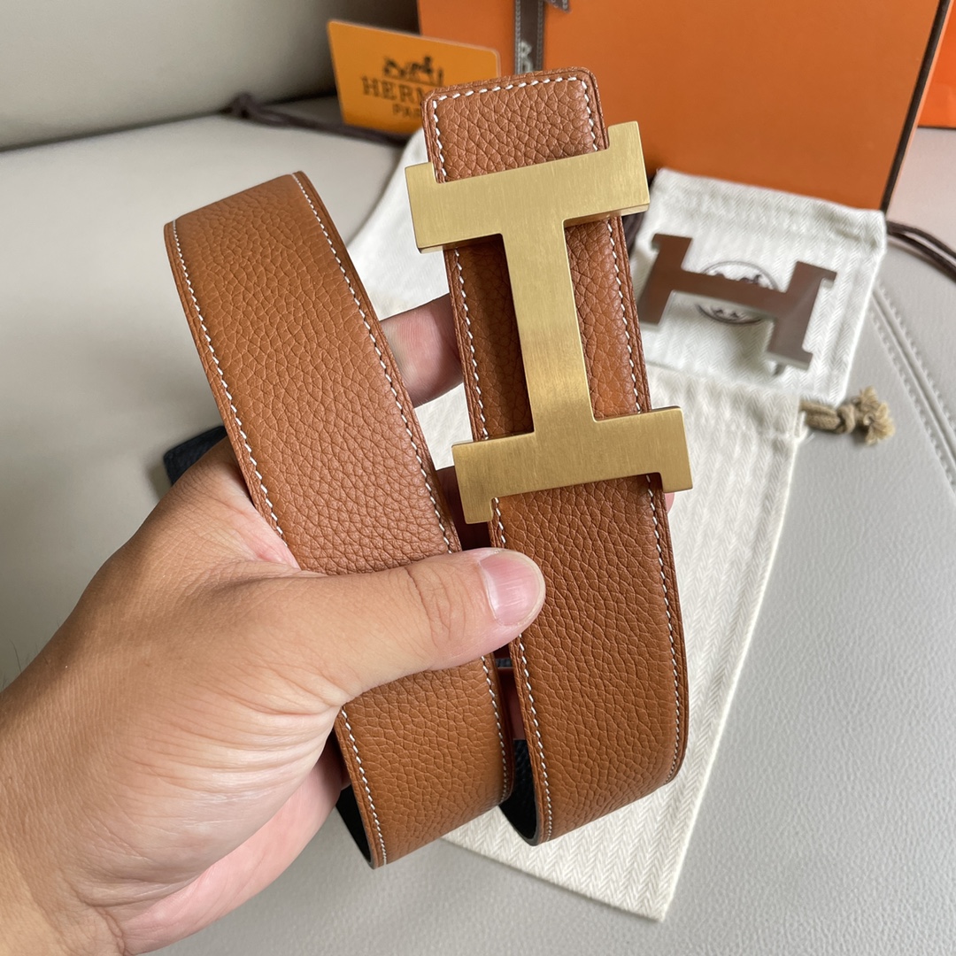 Hermes Men Belt Width 3.8cm