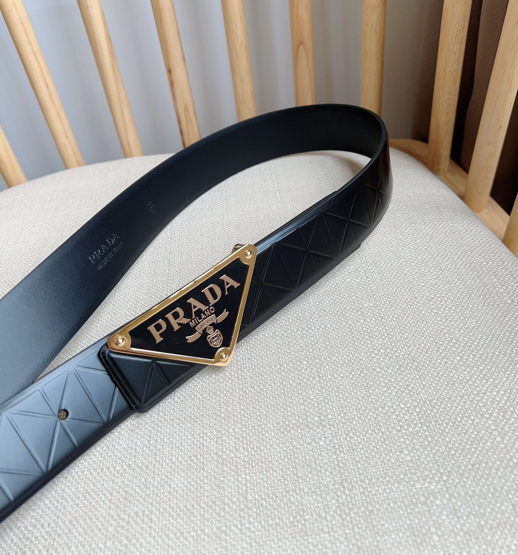 Prada Men Belt Width 3.5cm