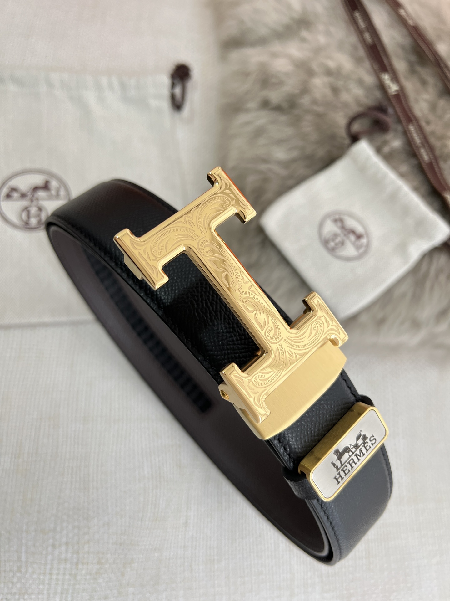 Hermes Men Belt Width 3.5cm