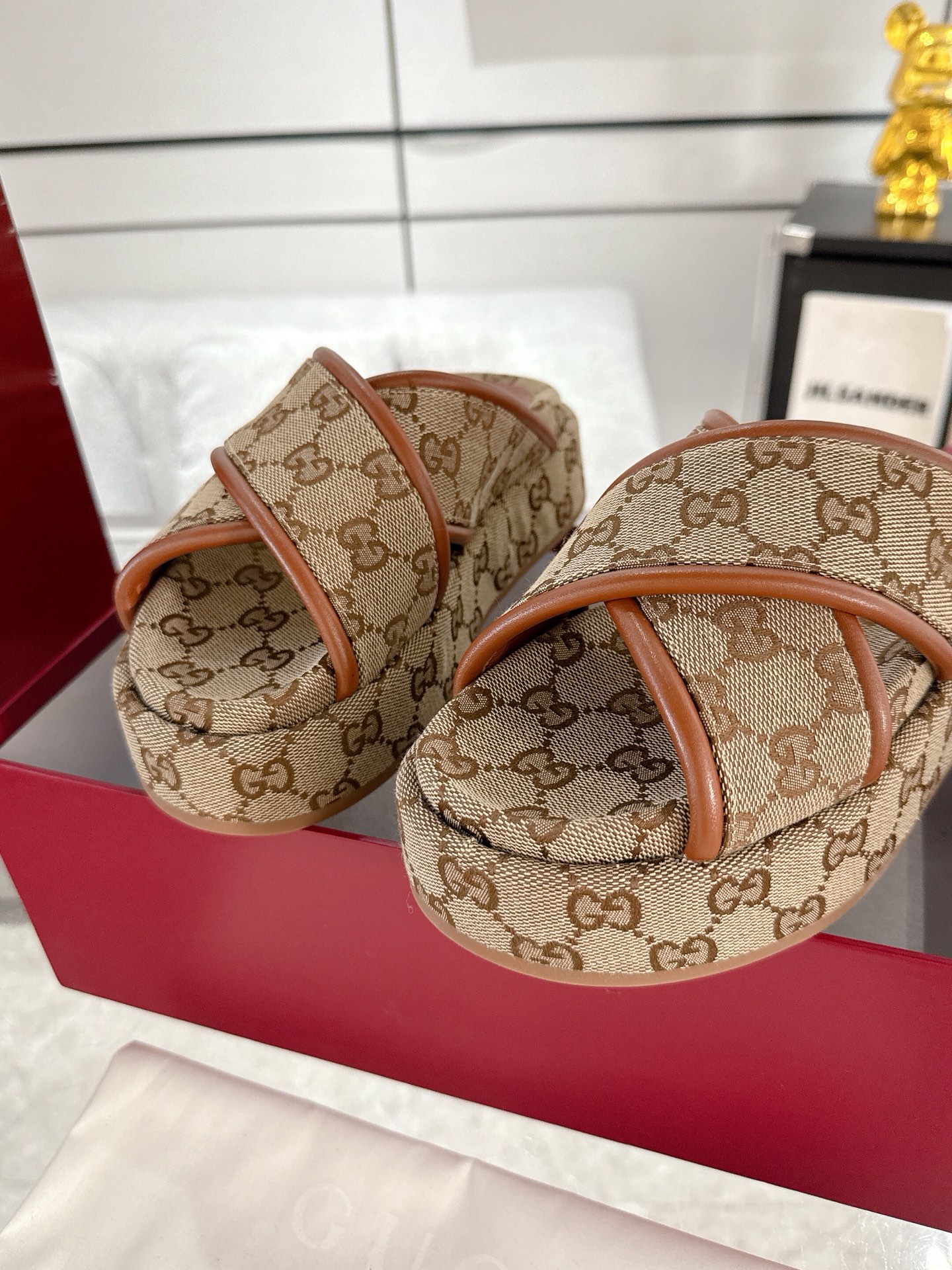Gucci Platform Sandal Slippers Size 36-44