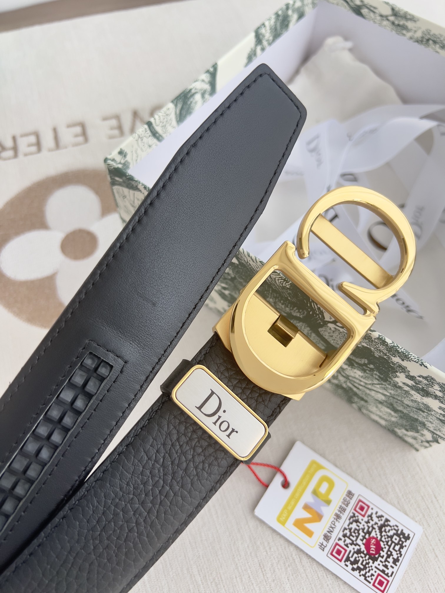 Dior Men Belt Width 3.5cm