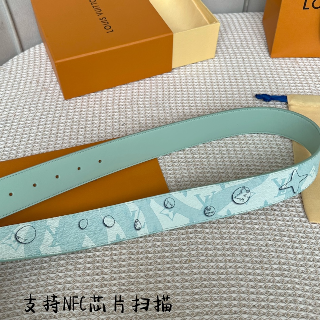 Louis Vuitton Men Belt Width 4cm