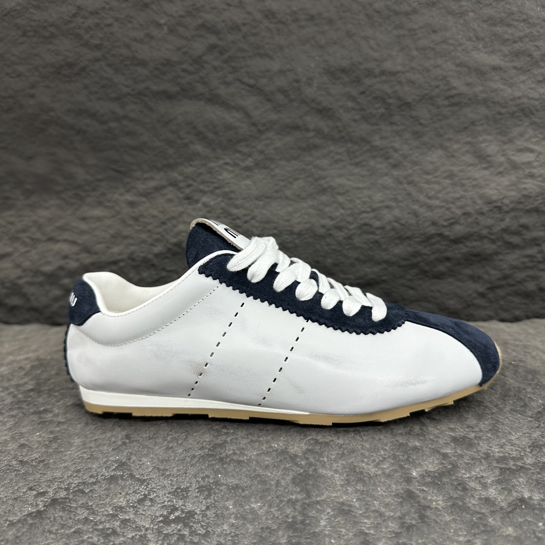 MiuMiu Plume Nappa Sneaker Size 35-40