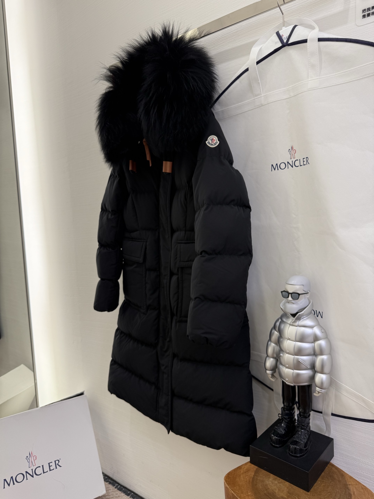 Moncler Women Bosona Long Down Jacket Size S-XL