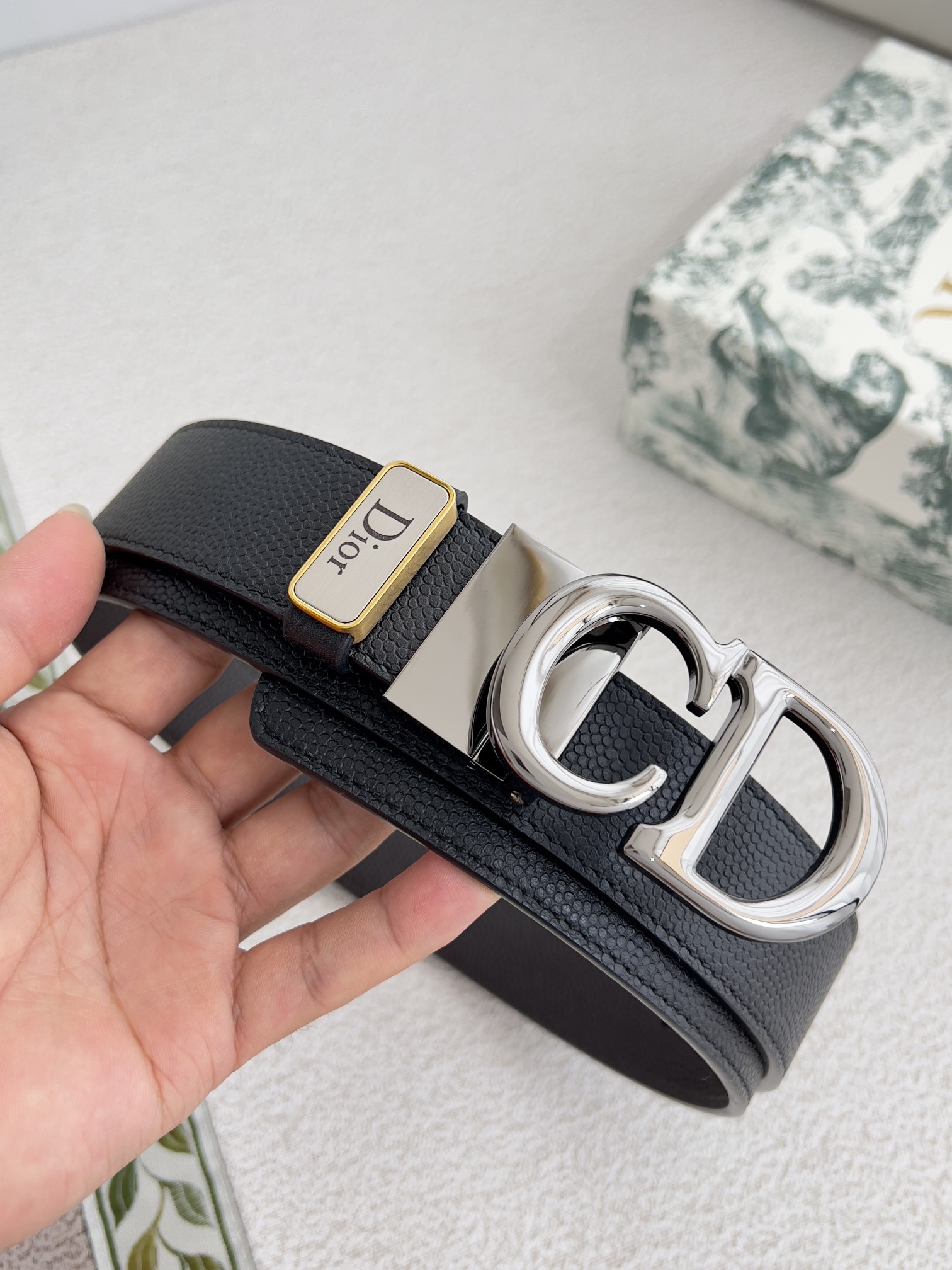 Dior Men Belt Width 3.5cm