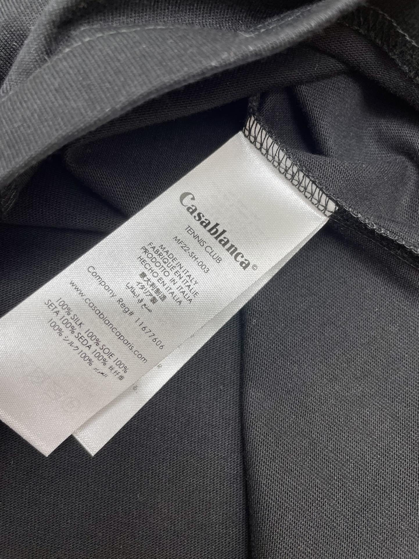 Casablanca T Shirt Size S-XL