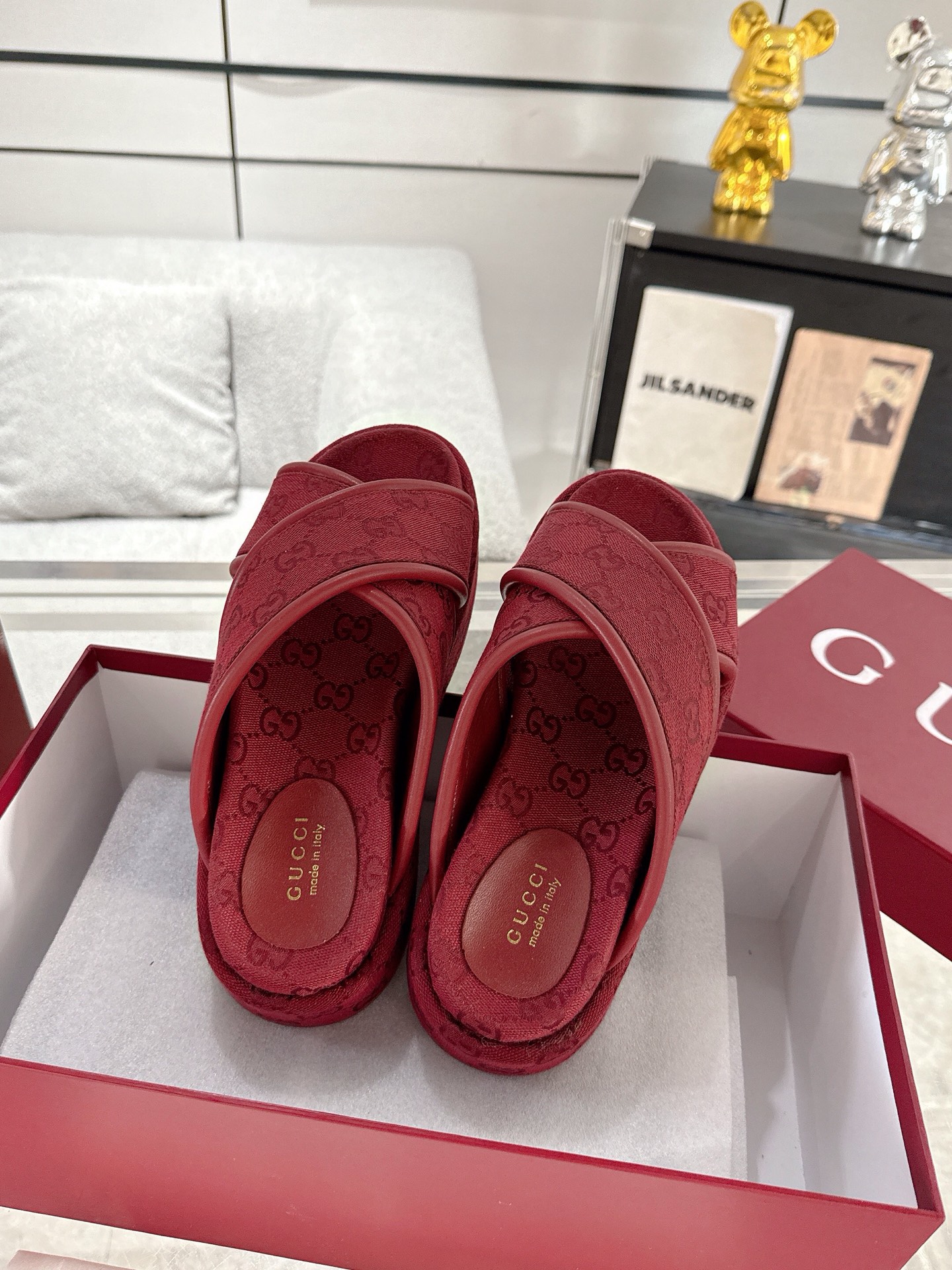 Gucci Platform Sandal Slippers Size 36-44