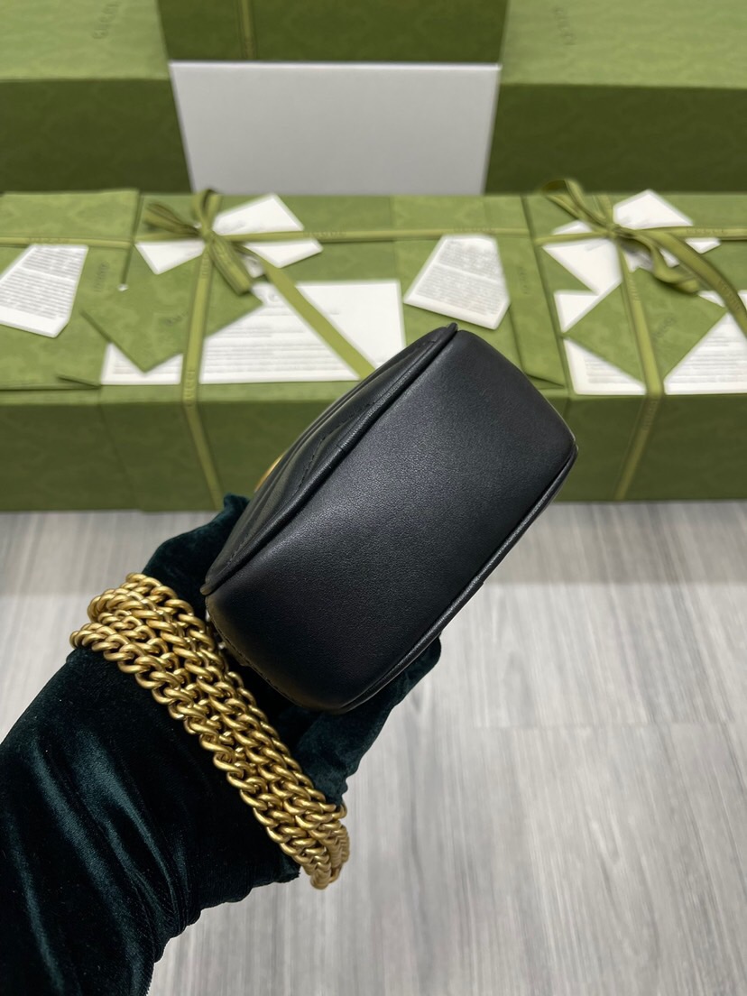 Gucci GG Marmont Bucket Bags For Women Size 10.5*17*5cm