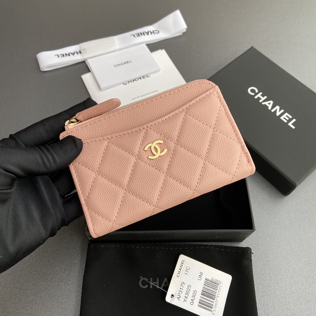 Chanel Card Holder Size 13*9*2cm