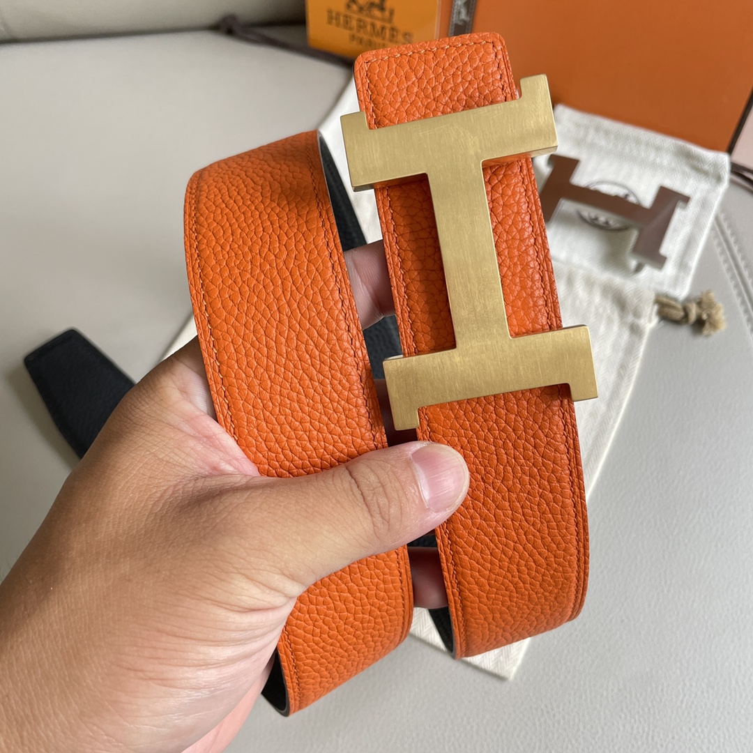Hermes Men Belt Width 3.8cm