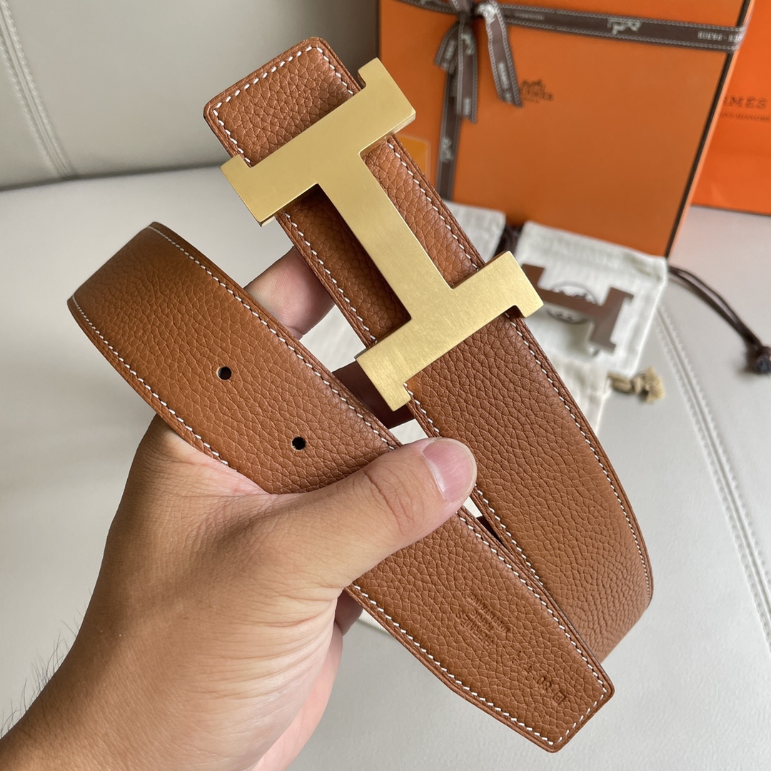Hermes Men Belt Width 3.8cm