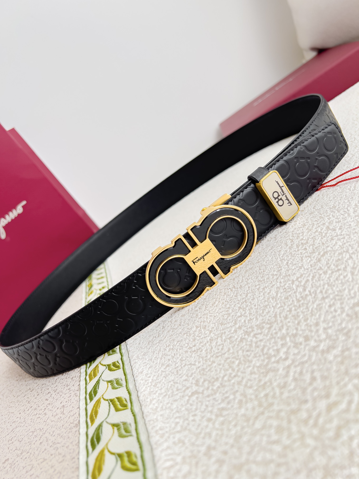 Ferragamo Men Belt Width 3.5cm