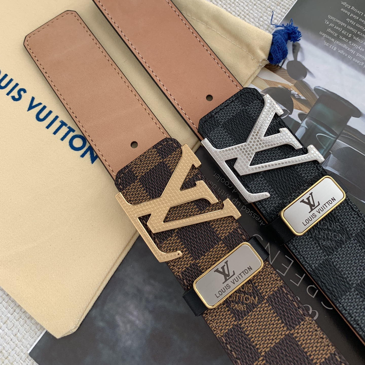 Louis Vuitton Men Belt Width 3.8cm