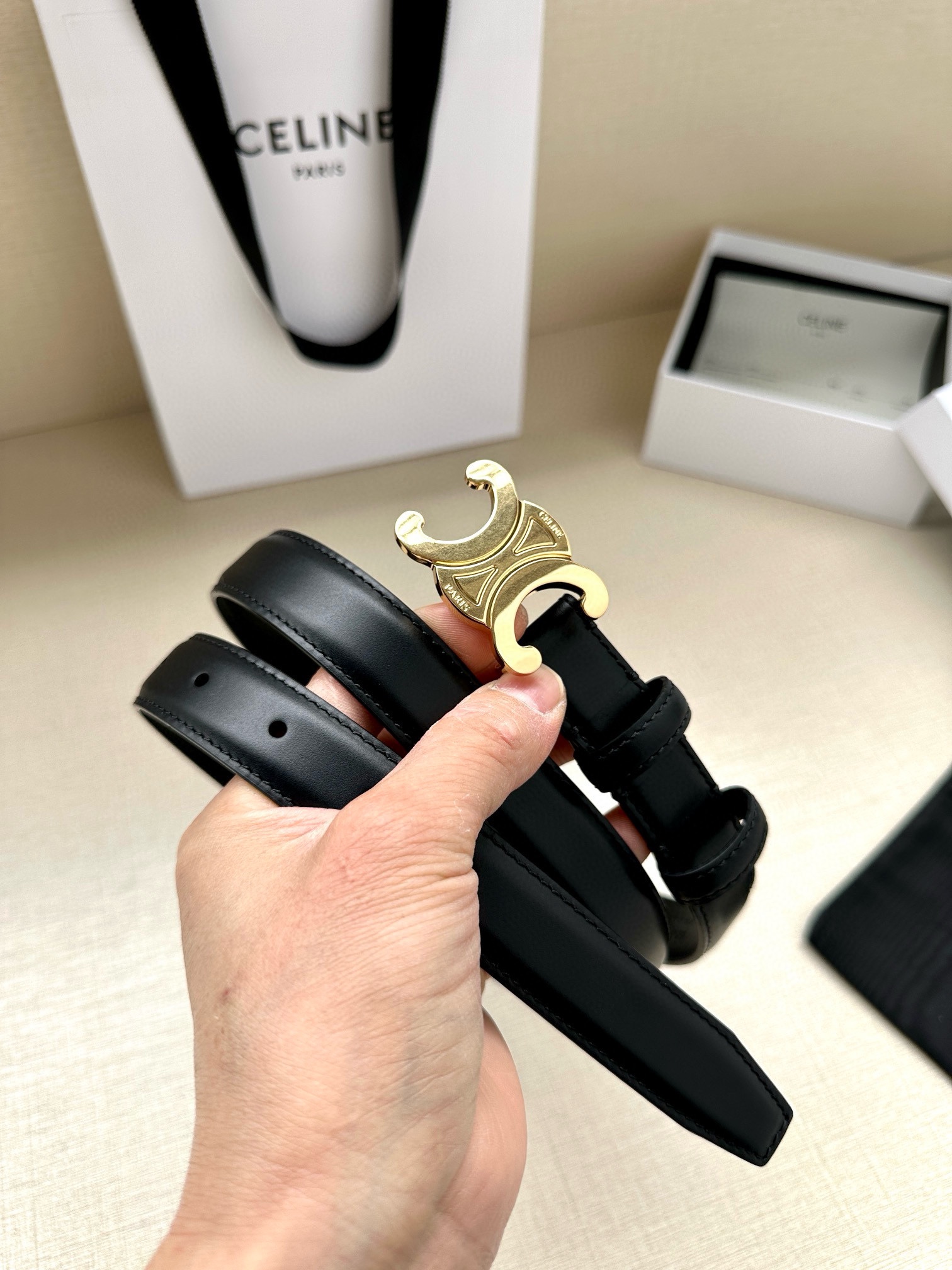 Celine Women Belt Width 2.5cm