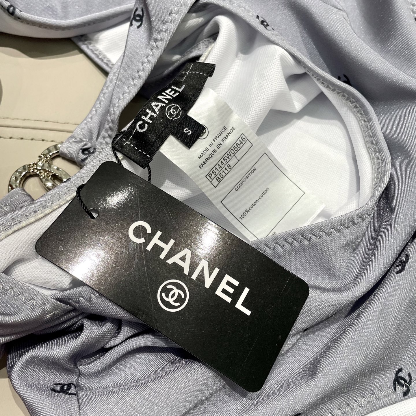 Chanel Swimsuit Size S-XL