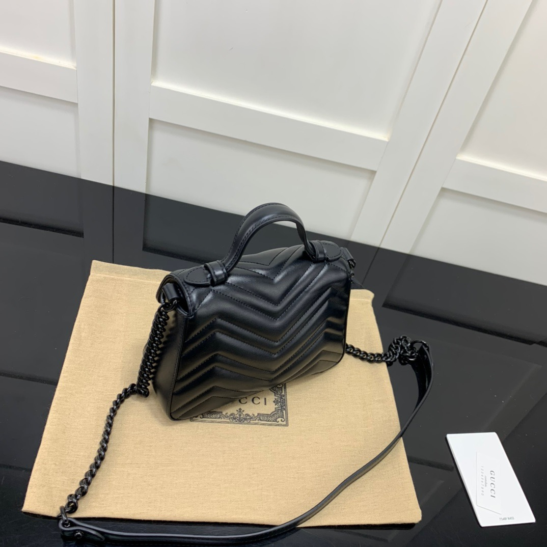 Gucci GG Marmont Top Handle Bags for Women Size 21*15.5*8cm