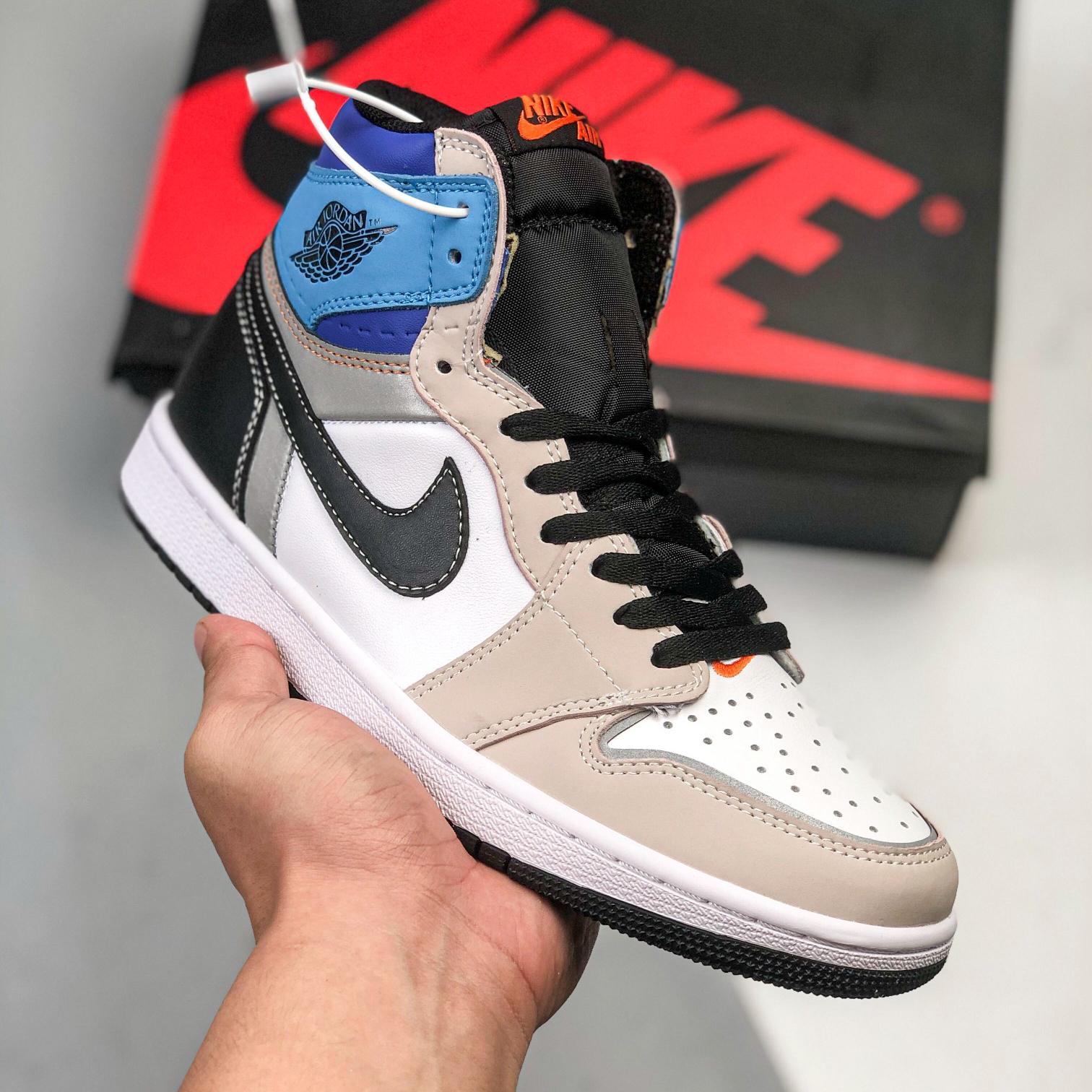 Nike Air Jordan 1 High Top Sneakers Shoes Gr. 36-46