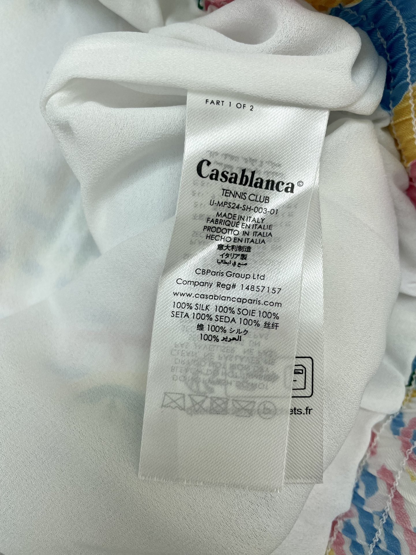 Casablanca Shorts Size S-XL