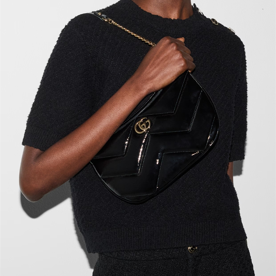 Gucci Kleine GG Marmont Shoulder Bags Size 26*17*4cm