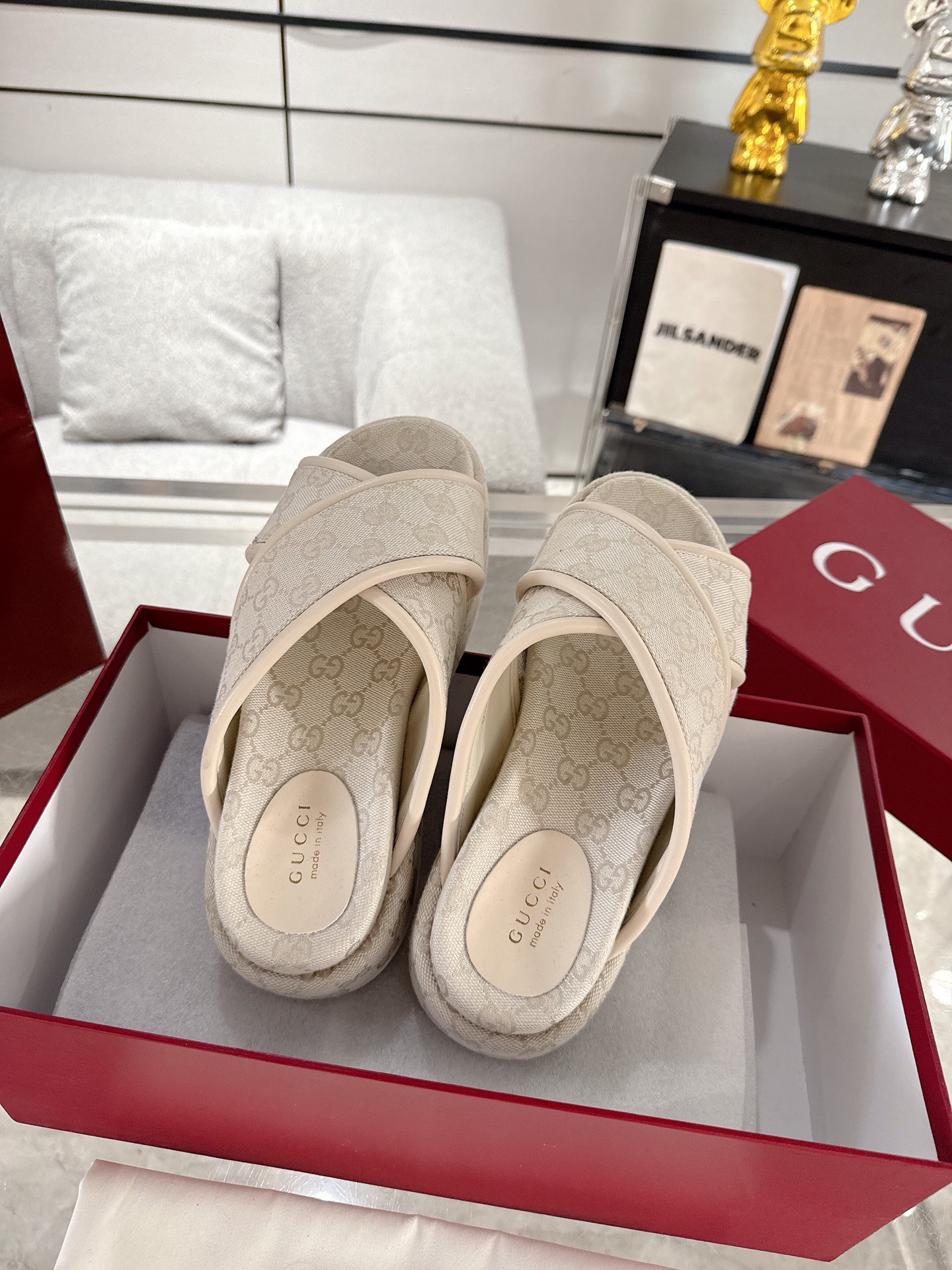 Gucci Platform Sandal Slippers Size 36-44