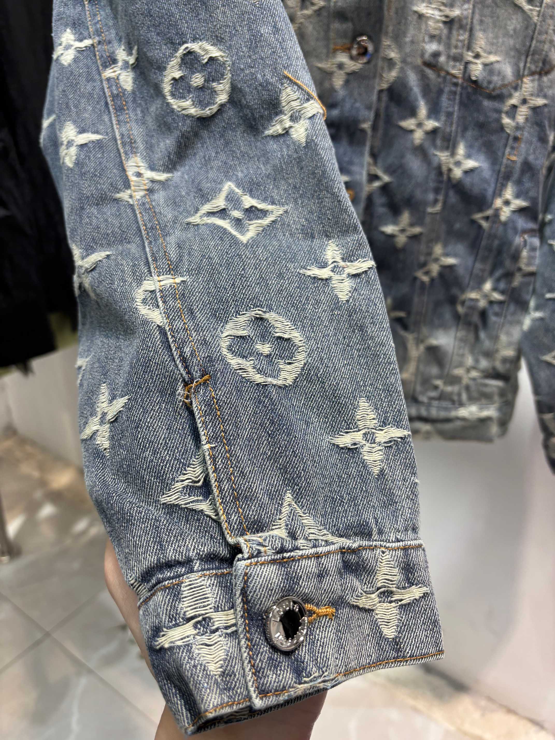 Louis Vuitton Denim Jacket Size S-XL