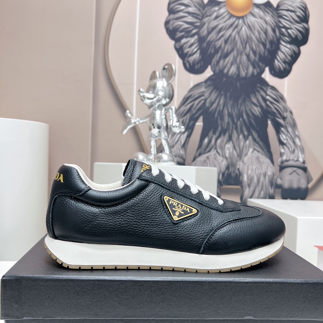 Prada Rank Leather Sports Shoes Size 39-45