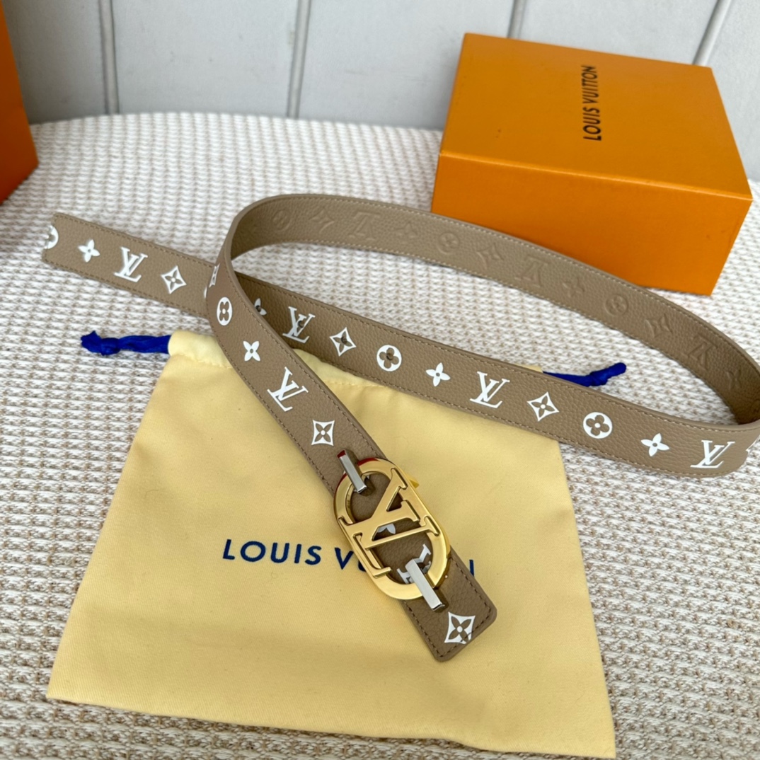 Louis Vuitton Women Belt Width 3cm