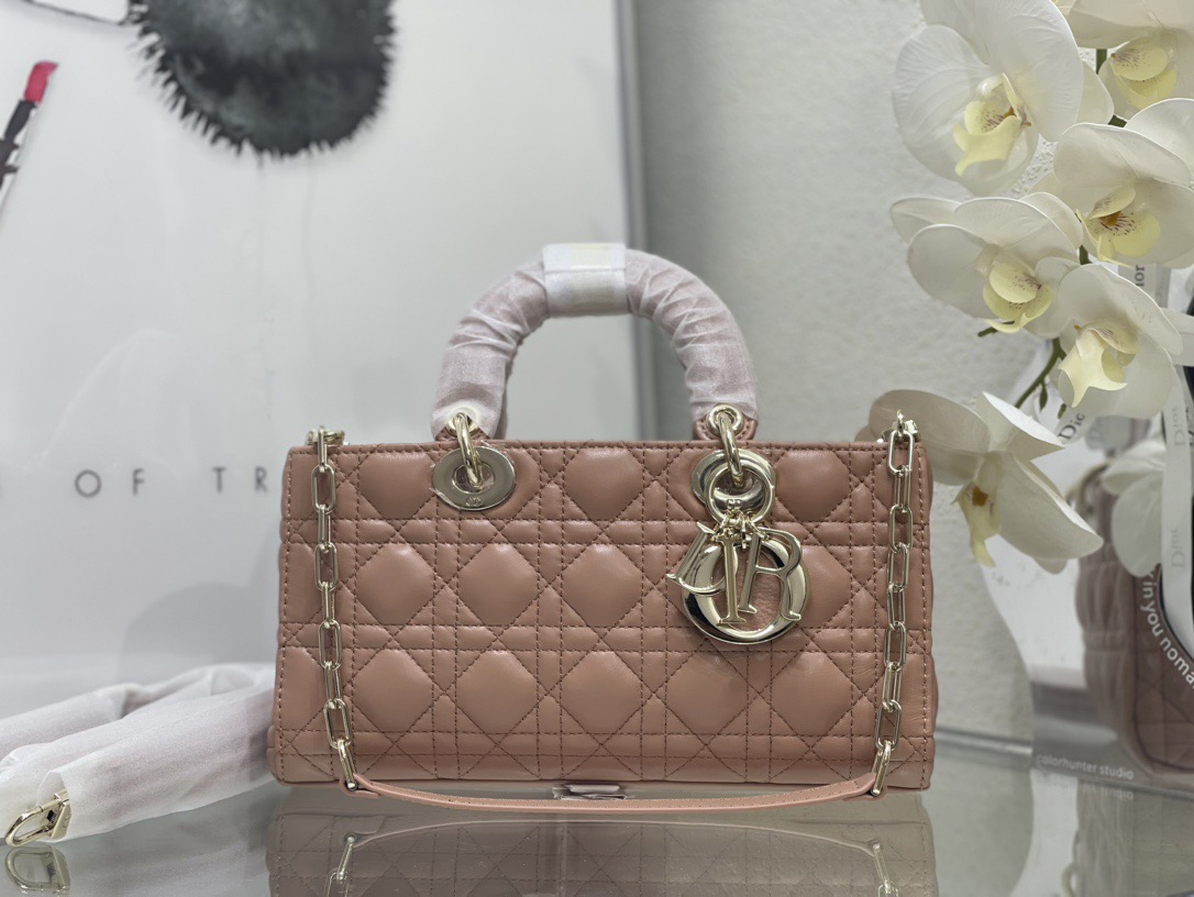 Dior Lady D-Joy Women Shoulder Bags 26*6*14cm