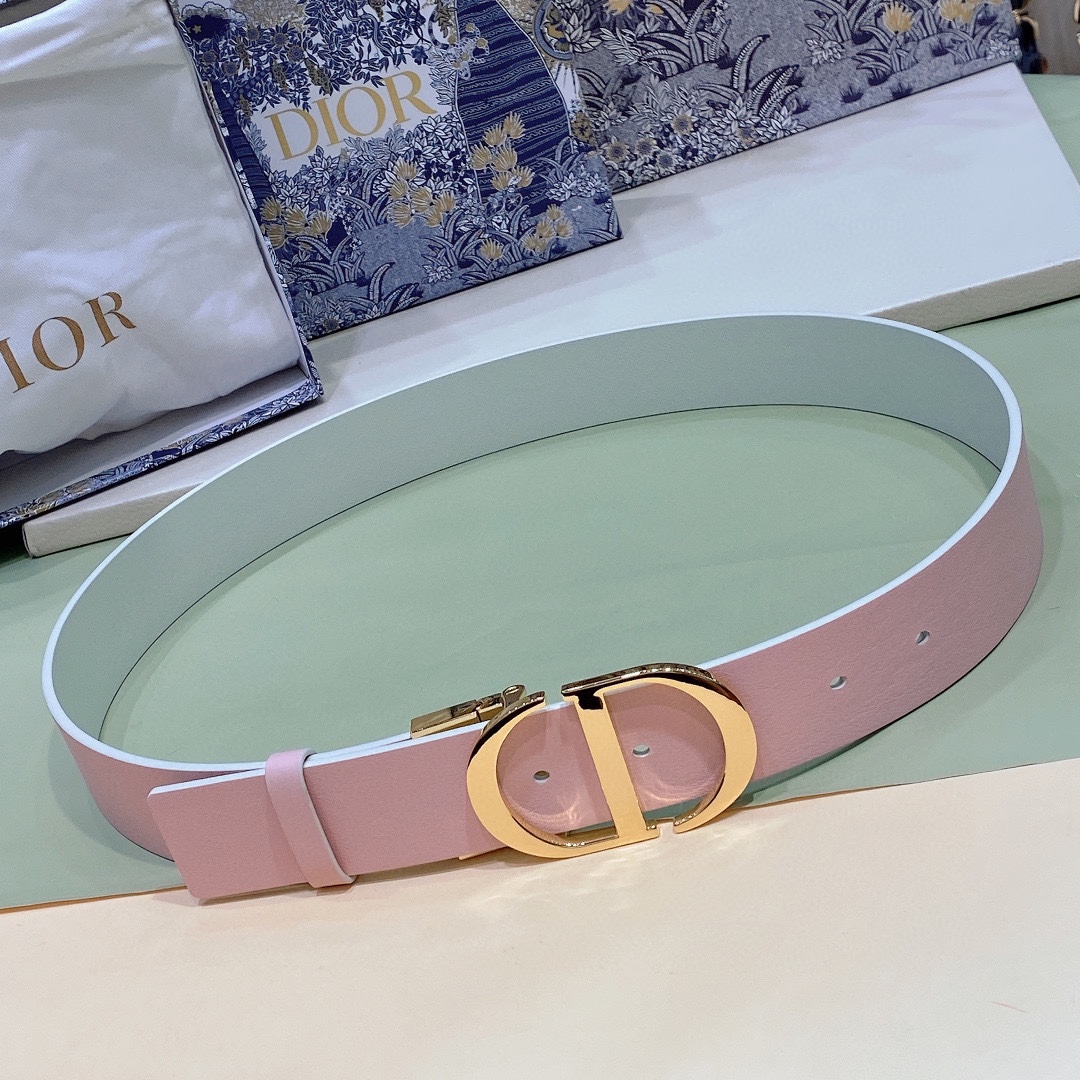 Dior Women Belt Width 3.5cm