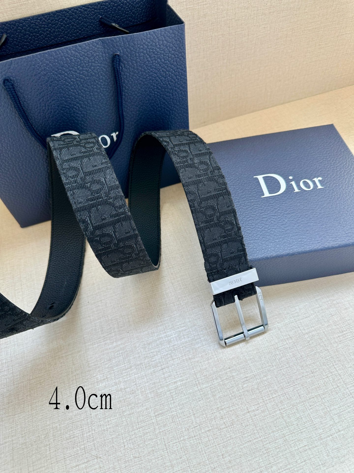 Dior Men Belt Width 4cm