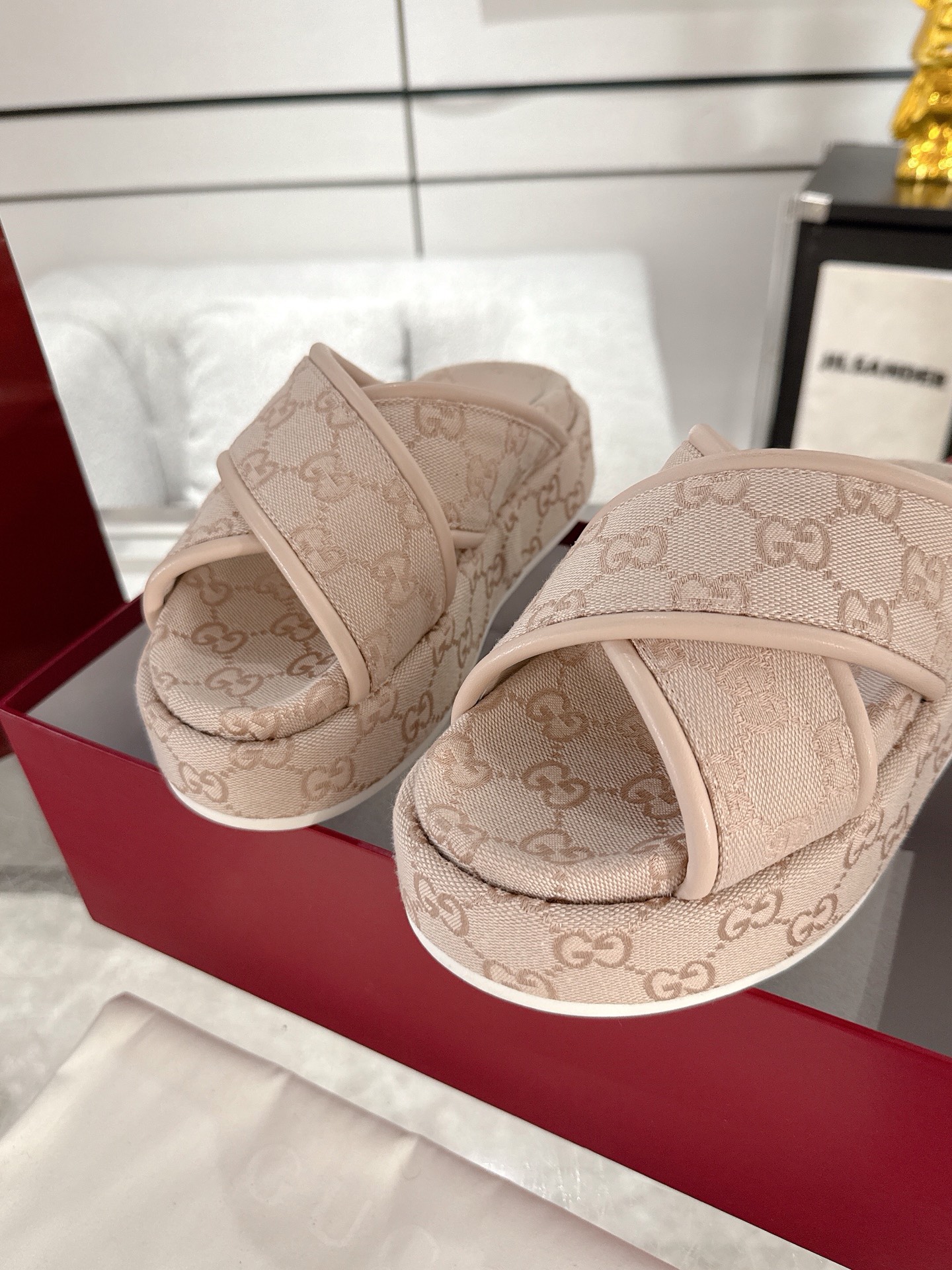 Gucci Platform Sandal Slippers Size 36-44