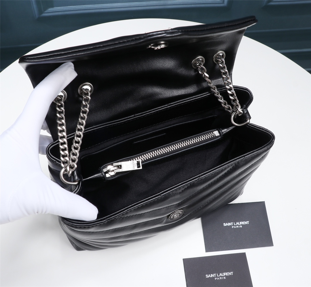 YSL Lou Lou Puffer Women Shoulder Bags 2-Size