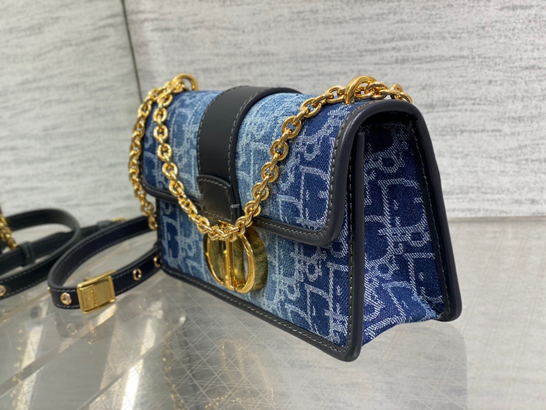 Dior Montaigne East-West mit Kette Women Shoulder Bags 21*6*12cm