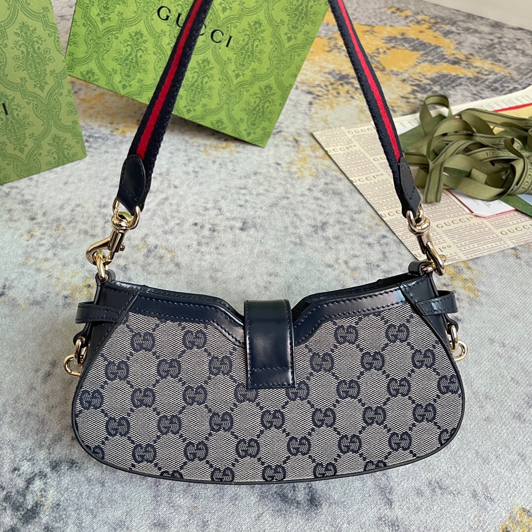 Gucci GG 786015 Moon side Women Shoulder Bags Size 24*12*5cm