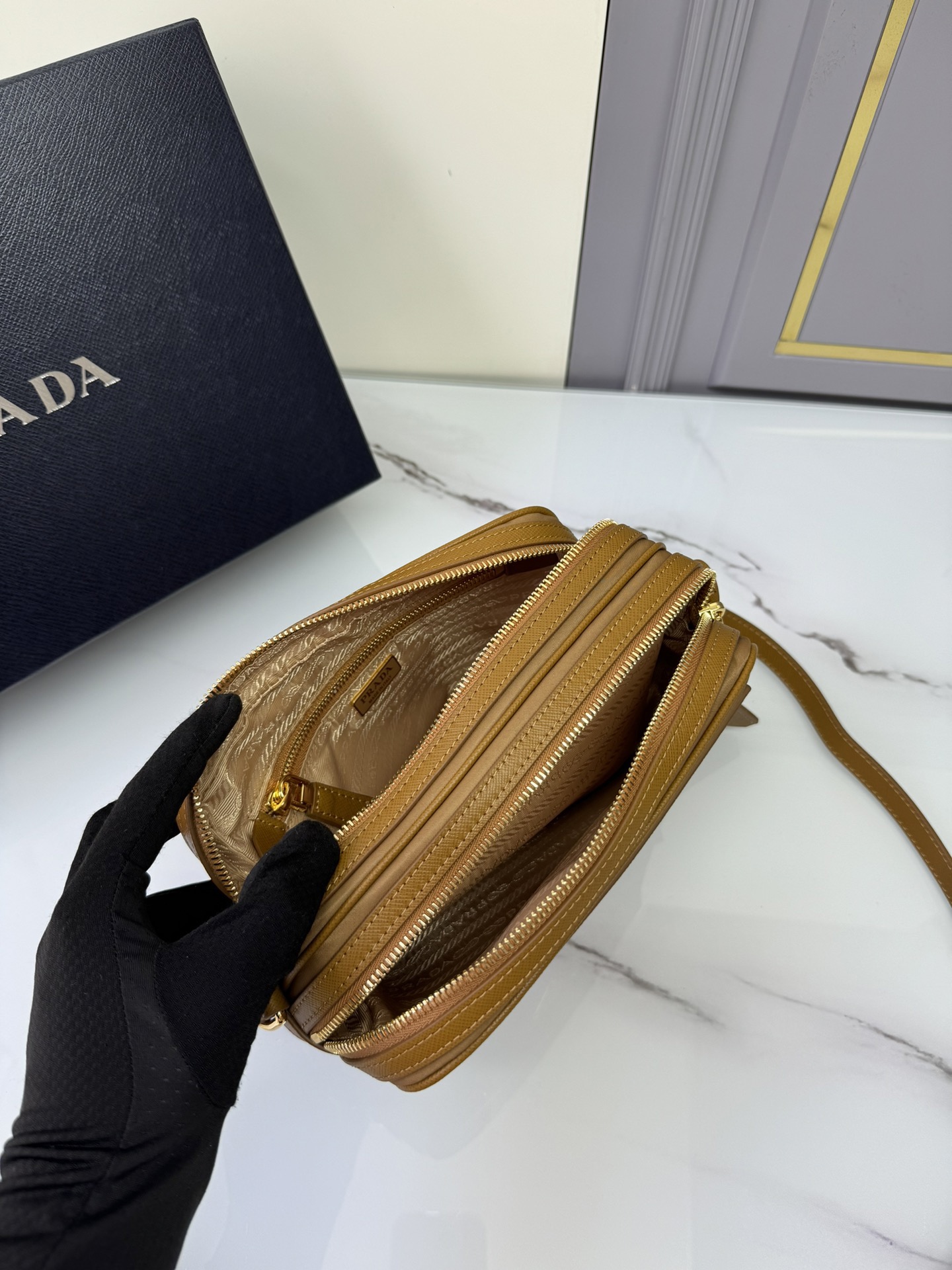 Prada 1BH218 Re-Edition 1978 Re-Nylon Shoulder Bags Size 21*17*8cm`