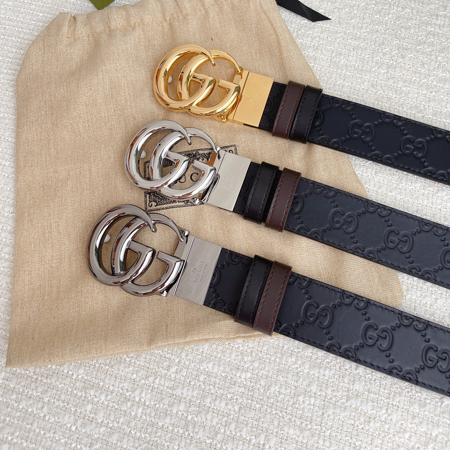 Gucci Men Belt Width 3.8cm
