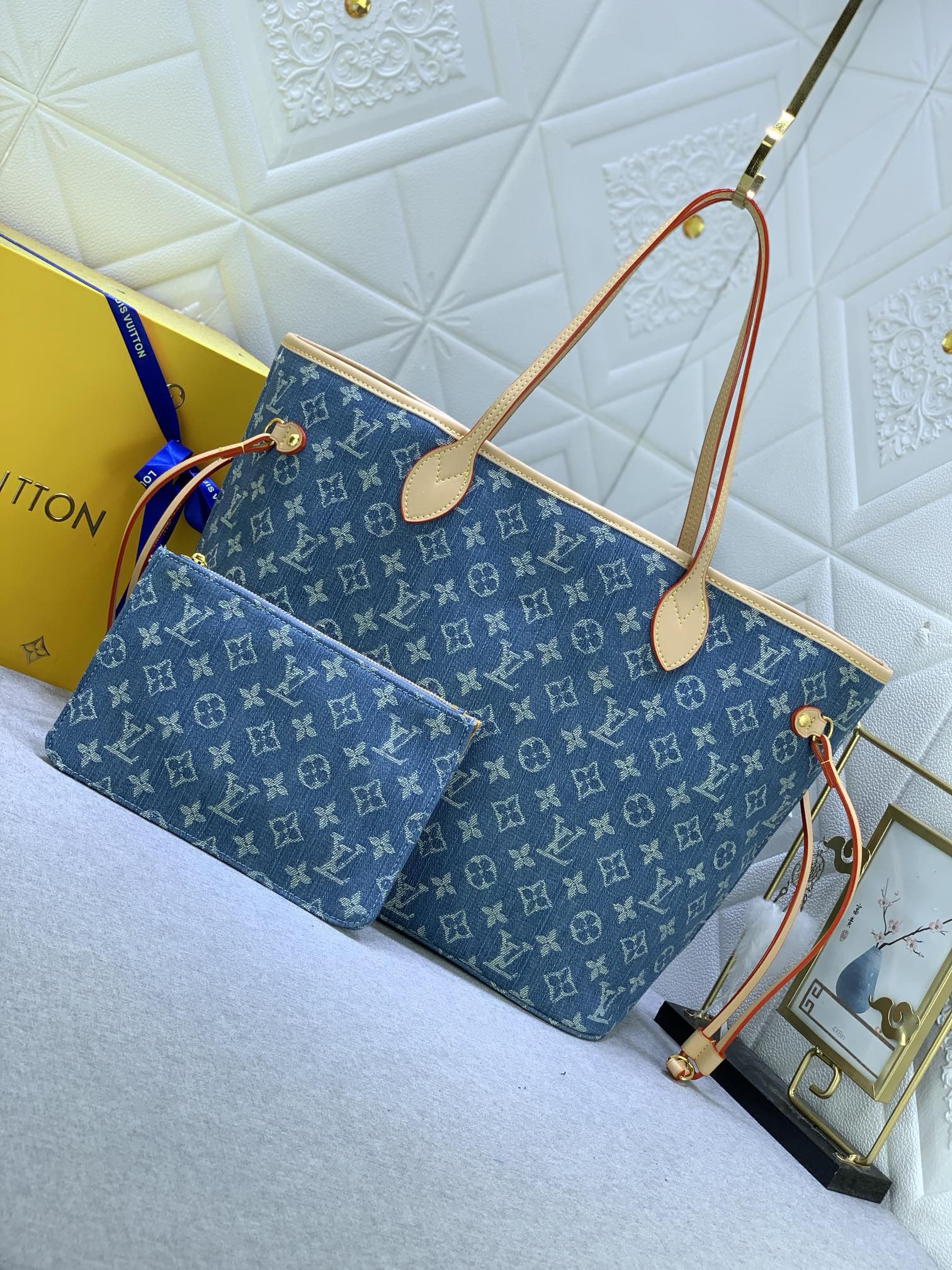 Louis Vuitton Shopping Bags 32*29*17cm