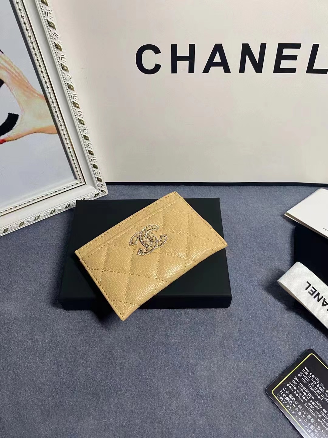 Chanel Card Holder Size 11*7cm
