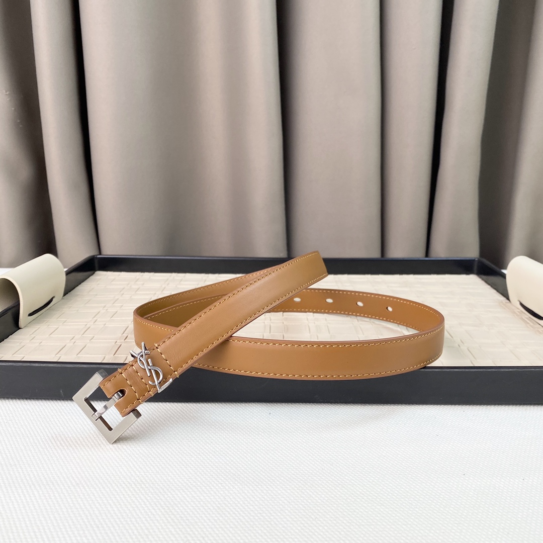 YSL Women Belt Width 2cm