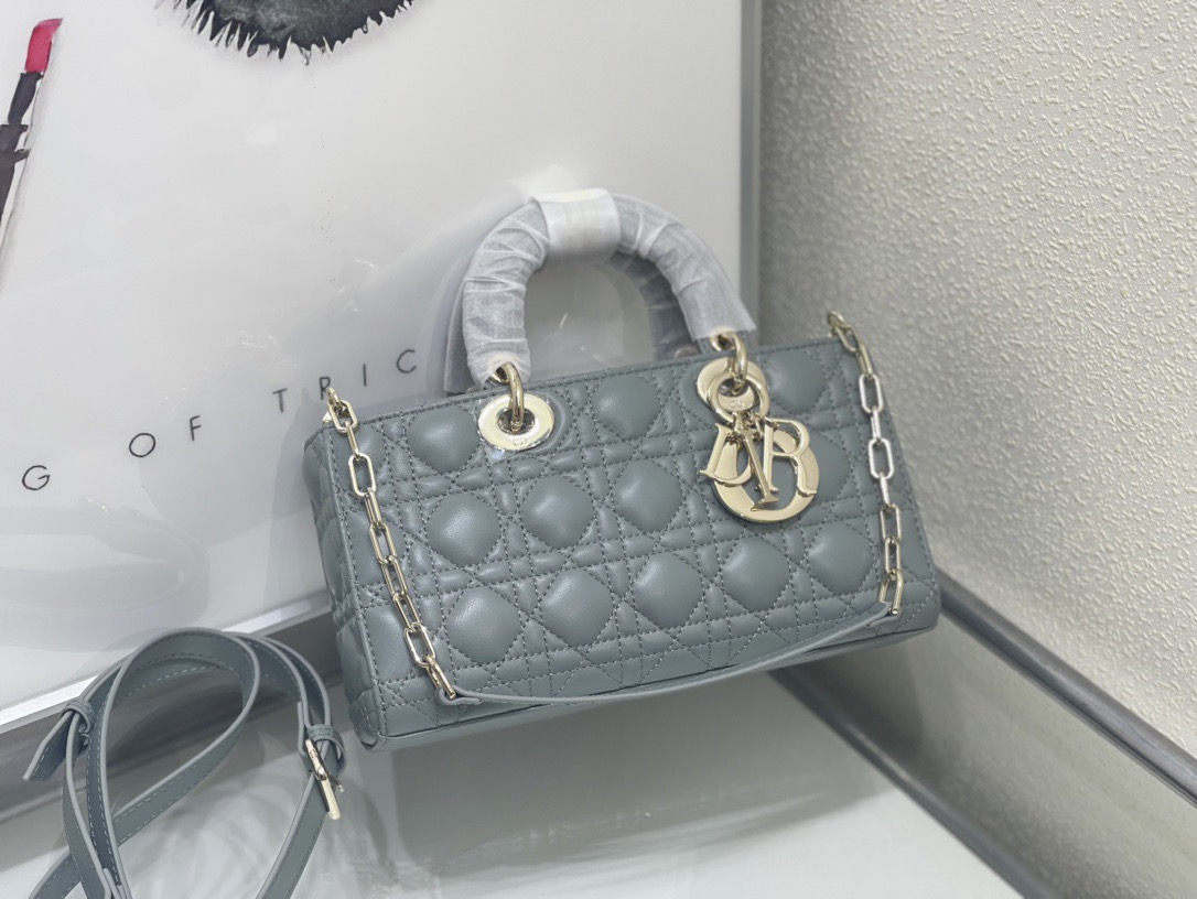 Dior Lady D-Joy Women Shoulder Bags 26*6*14cm