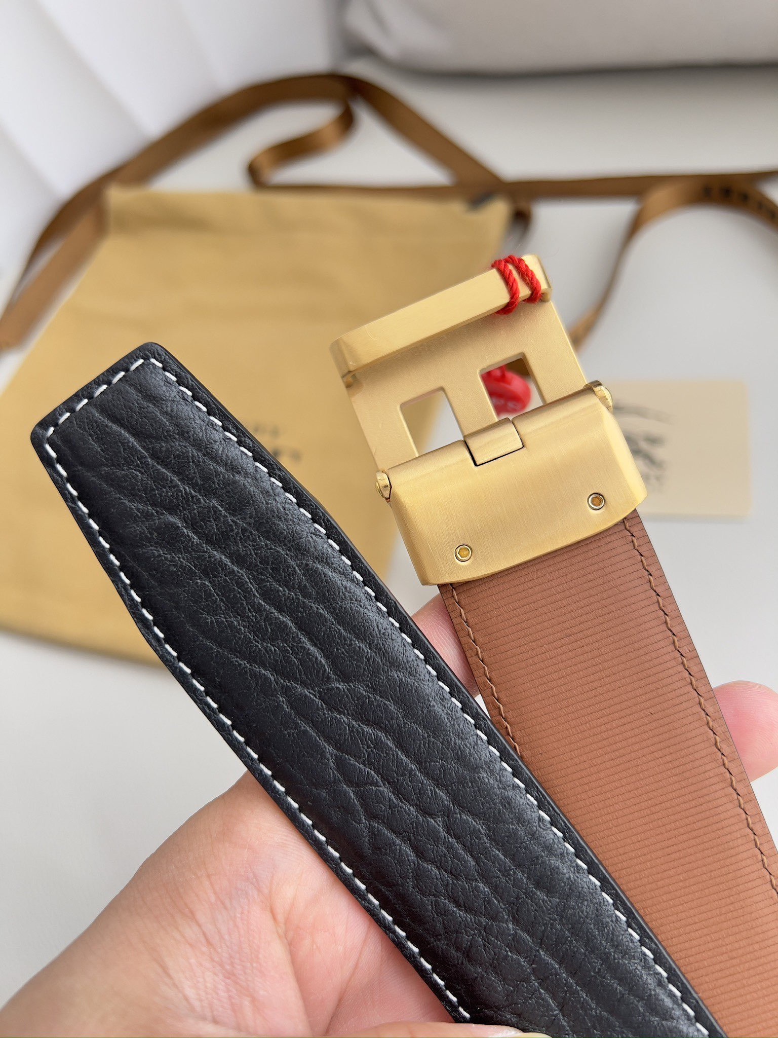 UGG Burberry Men Belt Width 3.5cm