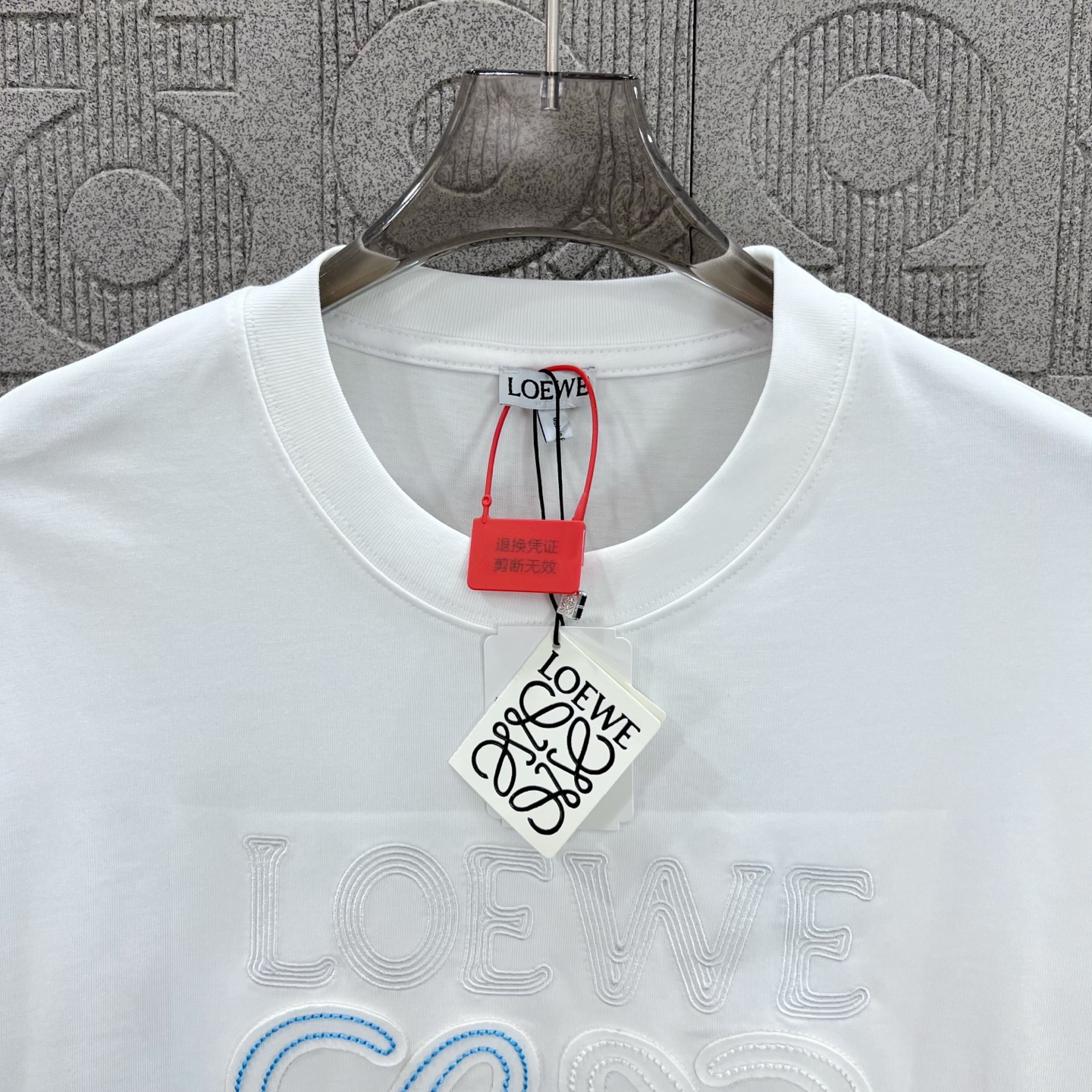 Loewe T Shirt  Embroider Logo Size XS-L