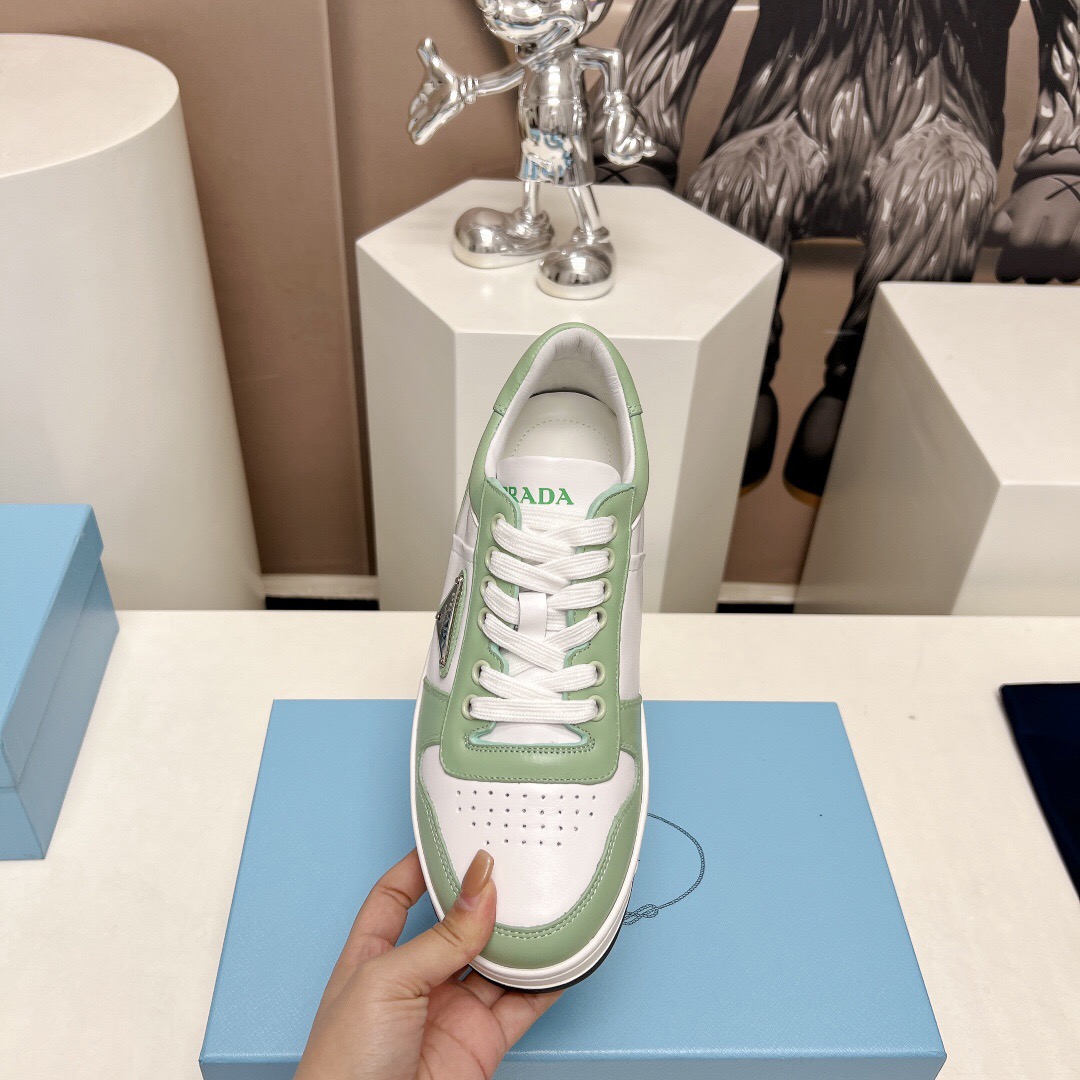 Prada Downtown Leather Sneakers Size 36-40